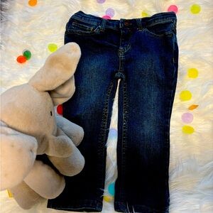 Copper Key girls hipster denim jeans. Straight leg. Size 3T